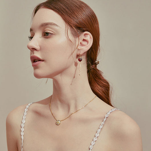 Aretes de Cuerno de Alce Plateados para Navidad - Image 10