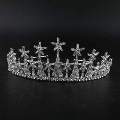 Corona Nupcial con Circonitas - Accesorio de Lujo para Novia - Image 3