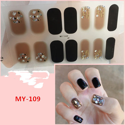 Stickers de Uñas 3D Sin Horno - Impermeables y Duraderos - Image 23