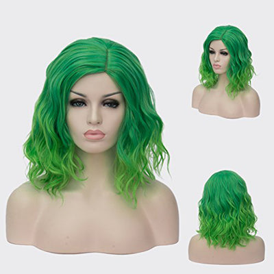 Peluca Rizada Corta de Fibra Sintética Resistente al Calor para Mujer - Image 18