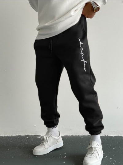 Pantalones Casuales Minimalistas Estampados para Otoño - Image 5
