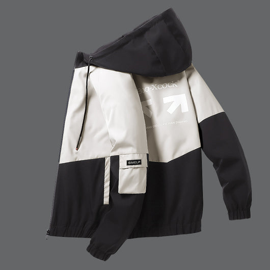 Sudadera con Capucha Estilo Coreano para Hombre - Ligera Primavera Otoño - Image 8