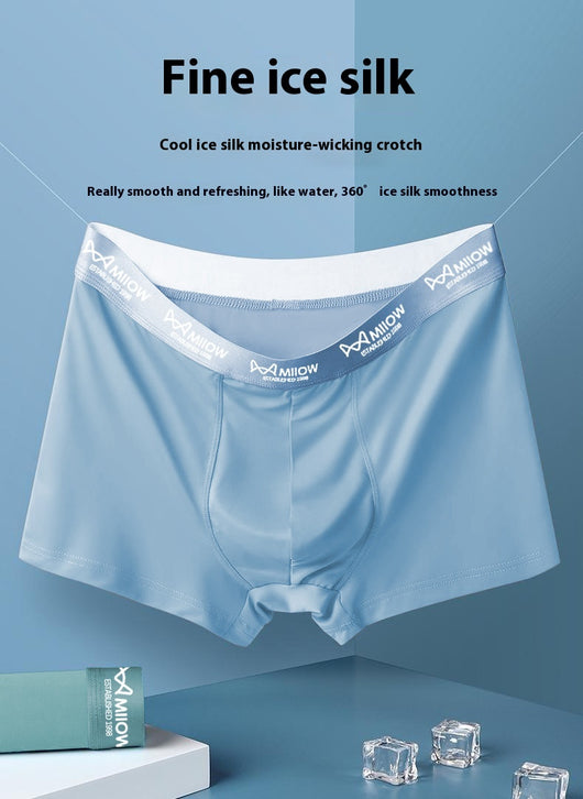 Bóxers de Seda Helada para Hombre - Transpirables y Modernos - Image 16