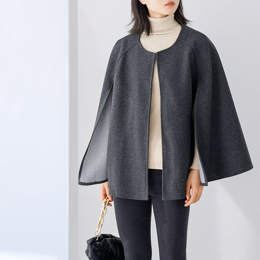 Abrigo de Lana para Mujer - Capa Exterior Versátil Otoño Invierno - Image 6
