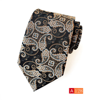 Corbata Jacquard Poliéster para Hombre - Elegancia Casual y Formal - Image 46