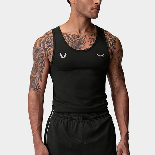 Camiseta Deportiva Sin Mangas Hombre Estilo Americano - Tela Fresca, Secado Rápido y Alta Elasticidad - Image 2