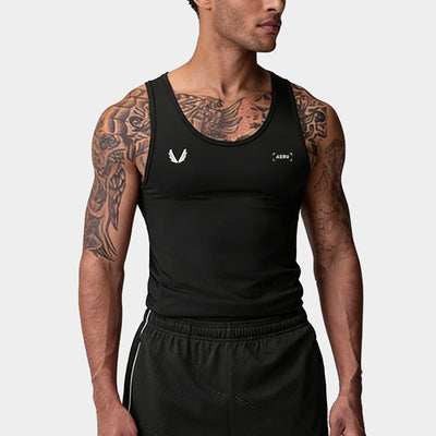 Camiseta Deportiva Sin Mangas Hombre Estilo Americano - Tela Fresca, Secado Rápido y Alta Elasticidad - Image 2
