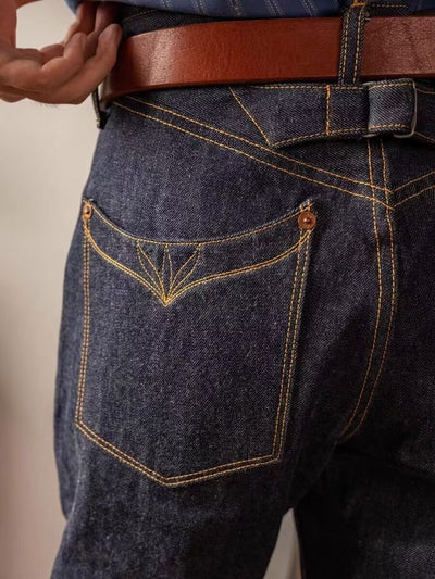 Pantalones Vaqueros Vintage Rectos para Invierno - Image 10