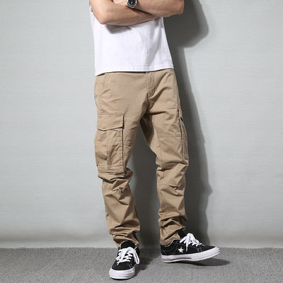 Pantalones Rectos Slim Estilo Retro Japonés - Image 3