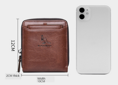 Billetera Compacta Multifuncional Antirrobo para Hombre - Image 6