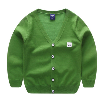 Cardigan Fino a Rayas para Niños - Image 17