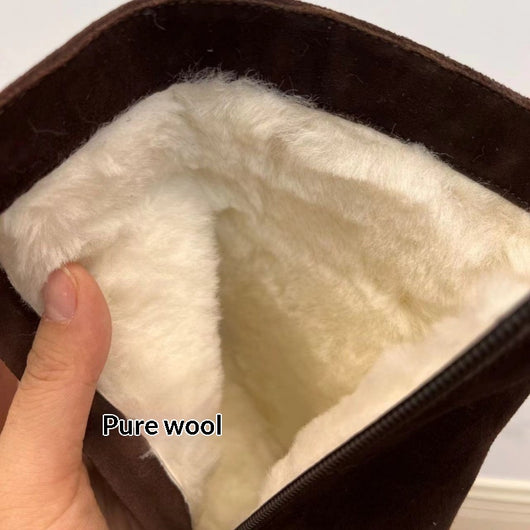 Botas de Invierno para Mujer en Cuero Genuino - Calidez y Estilo - Image 11