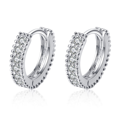 Aretes de Plata S925 con Moissanita Color D para Mujer - Image 5