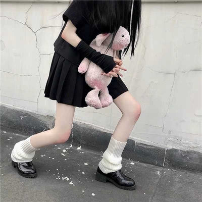 Calcetines de Punto Suave para Estudiantes - Diseño Burbuja Acogedor - Image 15