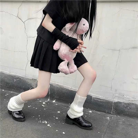 Calcetines de Punto Suave para Estudiantes - Diseño Burbuja Acogedor - Image 15