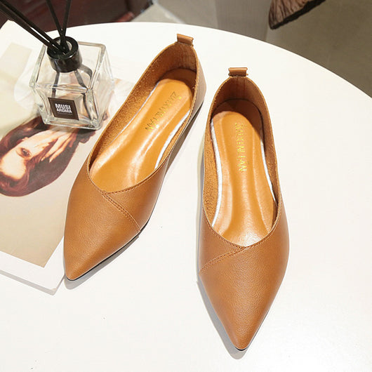 Zapatos Mujer Punta Fina Tacón Bajo Cómodos Elegantes - Image 10