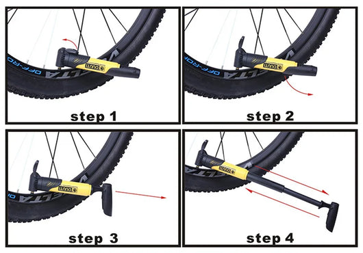 Bomba de Aire Portátil para Bicicleta de Montaña - Image 19