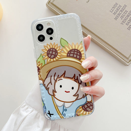 Funda Transparente de Girasol para Teléfono - Diseño Moderno y Lindo - Image 12