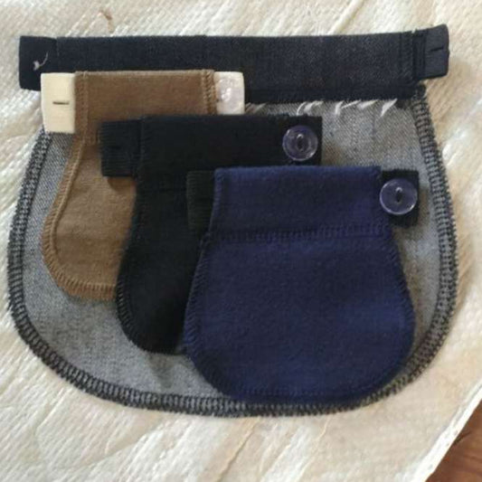 Set de 2 Cinturones Ajustables para Embarazo - Extensores Elásticos para Pantalones