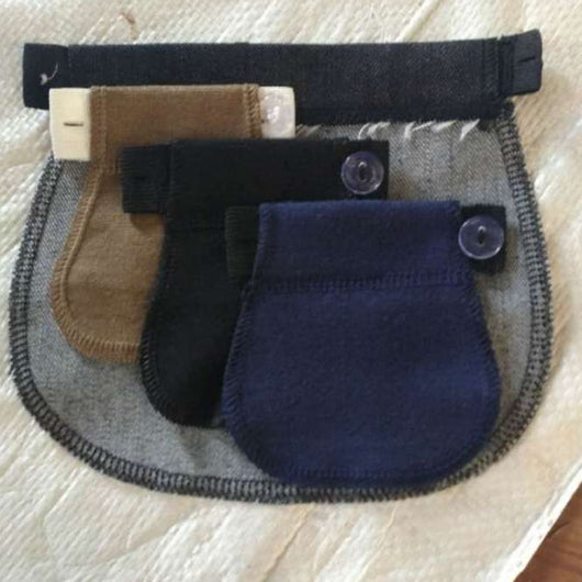 Set de 2 Cinturones Ajustables para Embarazo - Extensores Elásticos para Pantalones