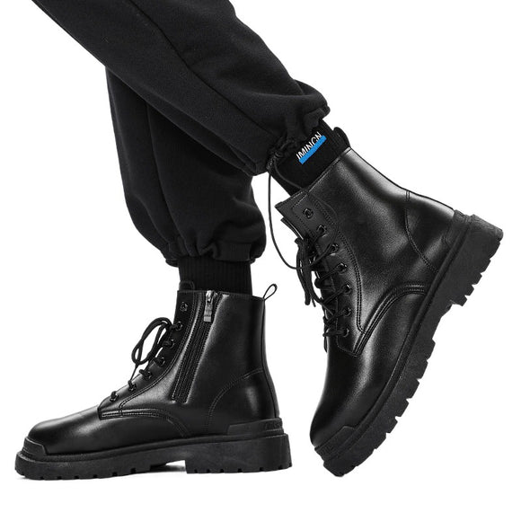 Botas de Cuero British Caña Media para Hombre - Estilo Tide