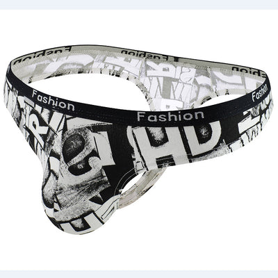 Tanga de Algodón para Hombre con Estampado y Cintura Elástica - Image 6