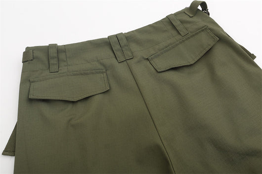 Overol de Diseño Plisado con Bolsillos - Colores Sólidos Tendencia - Image 13