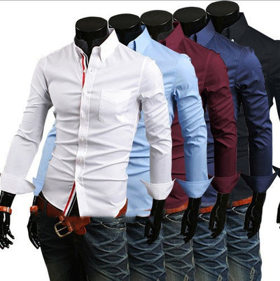 Camisas Manga Larga para Hombre - Comodidad y Estilo Profesional - Image 8