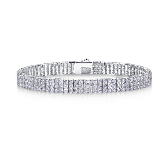 Pulsera Cadena Radiance - Plata S925 con Moissanita Premium