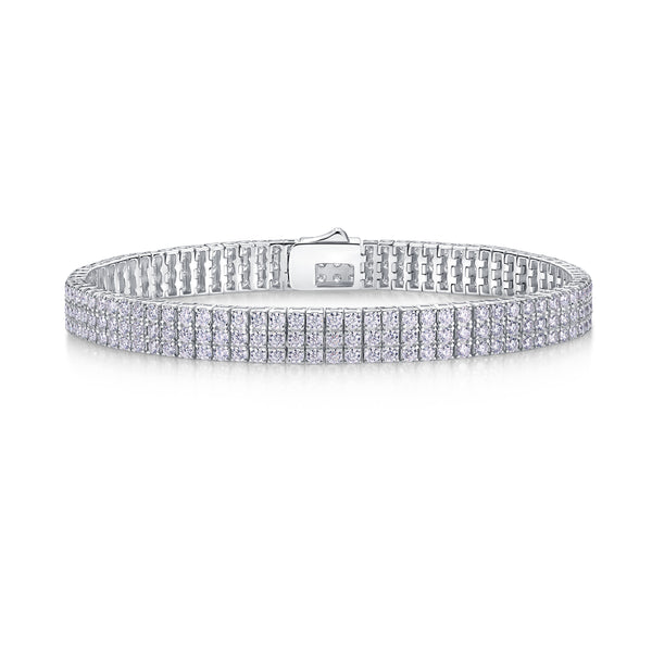 Pulsera Cadena Radiance - Plata S925 con Moissanita Premium