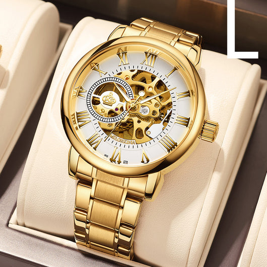 Reloj Automático Mecánico para Hombre Sumergible con Diseño Esqueletado - Image 8