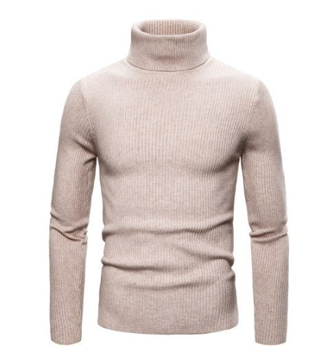 Suéter Slim Fit Cuello Alto para Hombre - Otoño e Invierno - Image 21