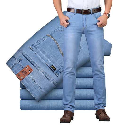 Pantalones Slim Fit Coreanos Juveniles en Tonos Claros - Image 12