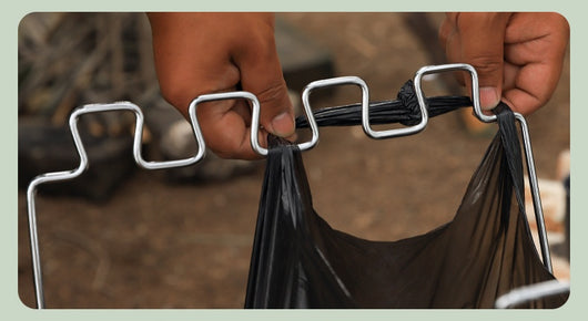 Soporte Plegable para Bolsas de Basura de Camping - Image 9