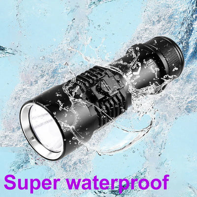 Linterna de Buceo Profesional Dual LED Blanco y Amarillo con Control Magnético - Image 12