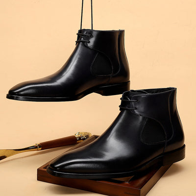 Botas Martin Altas para Hombre con Tallado Artesanal - Image 4