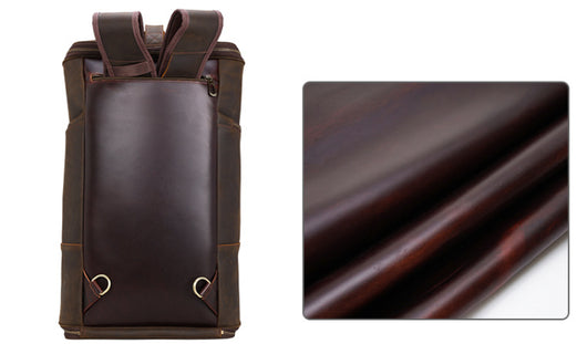 Mochila de Cuero Premium para Hombre - Estilo Ejecutivo - Image 12