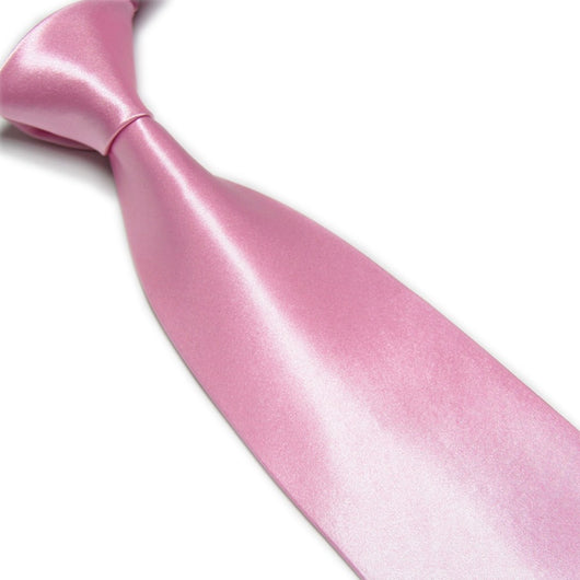 Corbata Ancha de Seda Sintética Color Sólido para Bodas y Eventos - Image 43