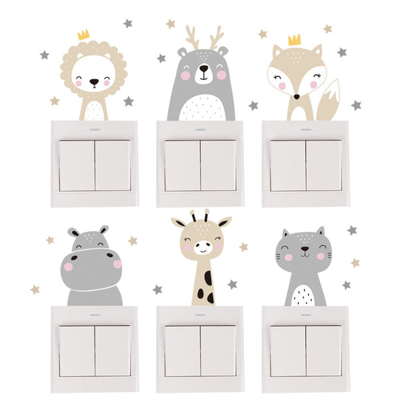 Adhesivos Decorativos para Interruptores Infantiles