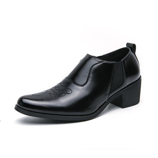 Zapatos Formales de Cuero para Hombre con Altura Aumentada - Image 6