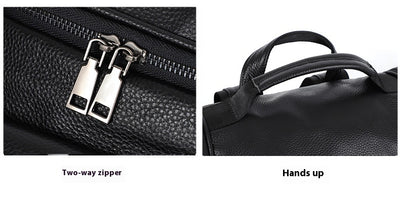 Mochila de Cuero Genuino Gran Capacidad Premium - Image 21