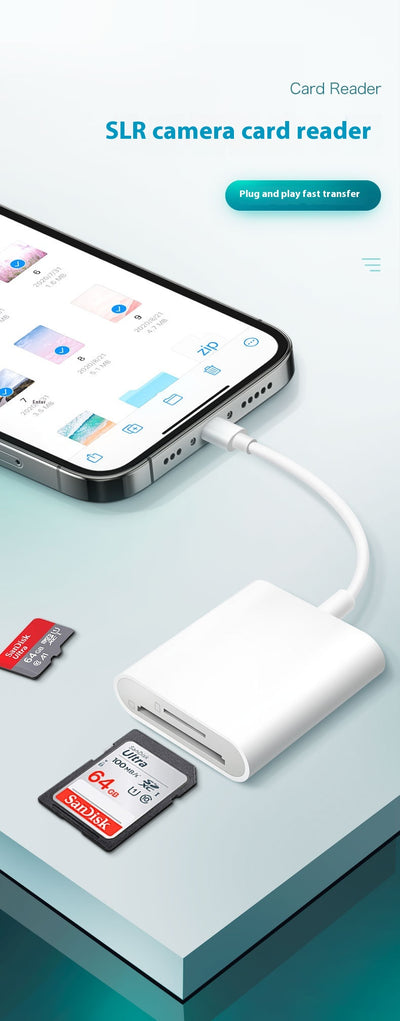 Adaptador Lector de Tarjetas OTG USB-C para Móvil y Cámara - Image 11