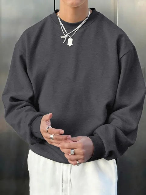 Suéter de Lana Merino para Hombre - Cuello Redondo Casual - Image 10