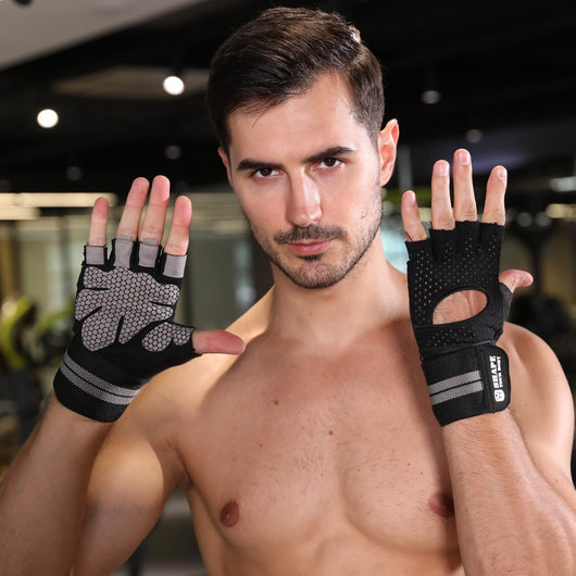 Guantes de Gimnasio para Levantamiento de Pesas Unisex Antideslizantes - Image 18