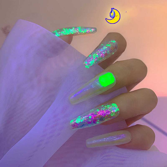 Set de Brillos Luminosos para Uñas - Sinfonia de Destellos