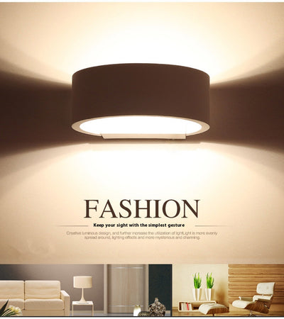 Lámpara de Pared Redonda para Exterior - Diseño Moderno Minimalista - Image 2
