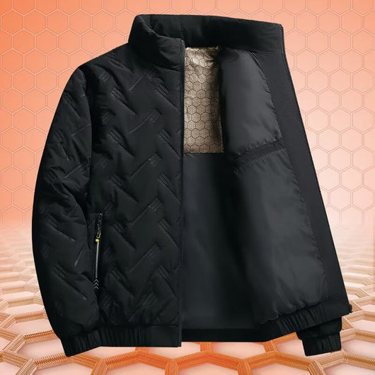 Abrigo de Invierno Acolchado para Hombre, Estilo Moderno y Casual - Image 4