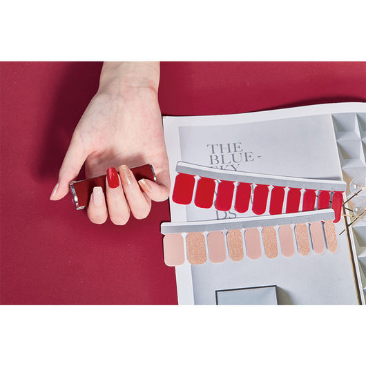 Pegatinas de Uñas Desprendibles con Diseños de Moda Internacional - Image 34