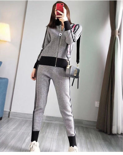 Conjunto Deportivo Tejido de Dos Piezas para Ocio - Image 10
