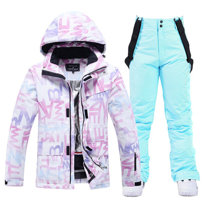 Traje de Esquí Impermeable y Cortavientos para Mujer - Image 8